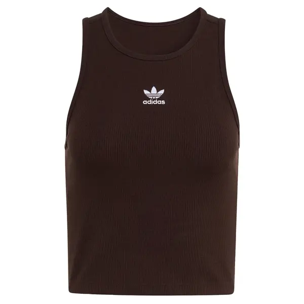 ADIDAS ORIGINALS ADIDAS ORIGINALS Top 'Essentials'  tamno smeđa / bijela