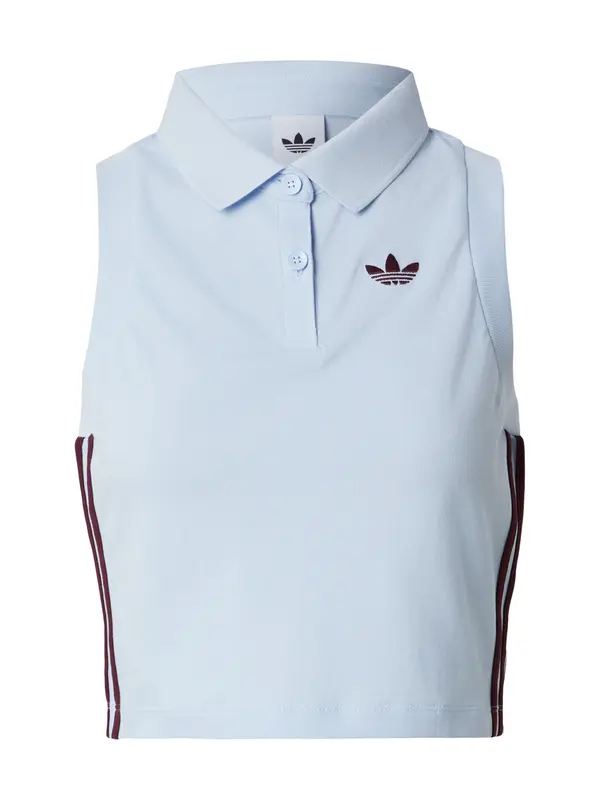 ADIDAS ORIGINALS ADIDAS ORIGINALS Top  svijetloplava / burgund