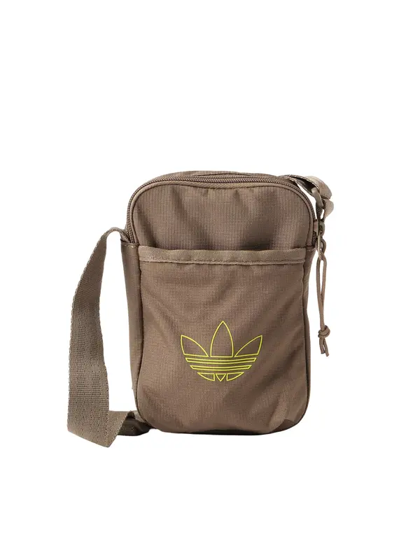 ADIDAS ORIGINALS ADIDAS ORIGINALS Torba preko ramena 'FESTIVAL'  moka smeđa / neonsko zelena