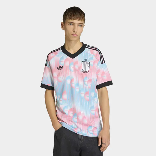ADIDAS PERFORMANCE ADIDAS PERFORMANCE Dres 'Belgium 26 Away'  plava / roza / crna