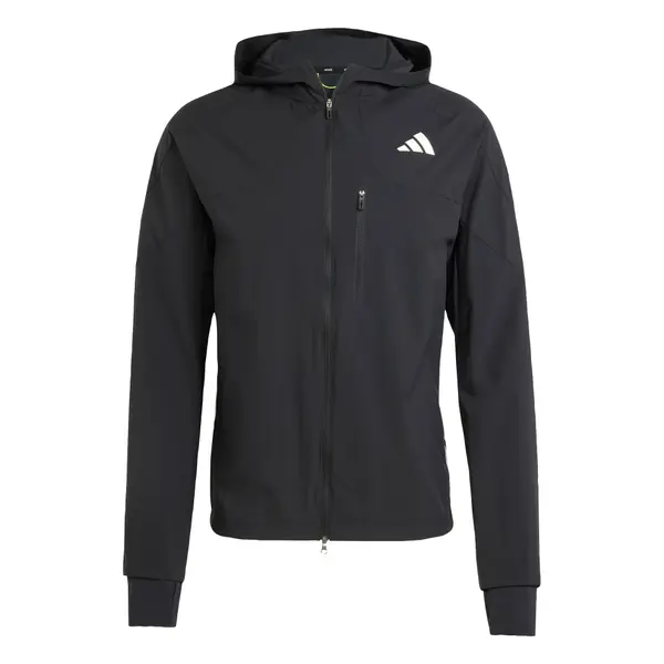 ADIDAS PERFORMANCE ADIDAS PERFORMANCE Jakna za vježbanje 'Adizero'  crna / bijela