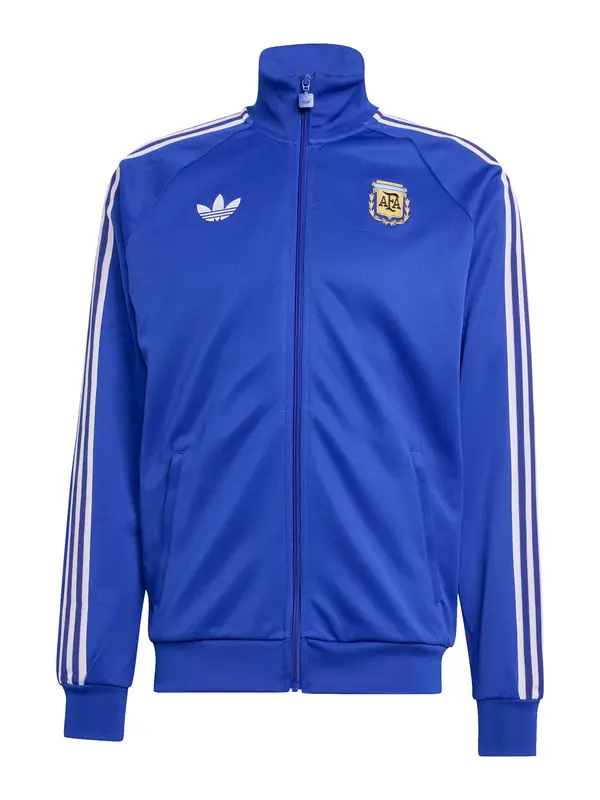 ADIDAS PERFORMANCE ADIDAS PERFORMANCE Jakna za vježbanje 'AFA'  plava / žuta / bijela