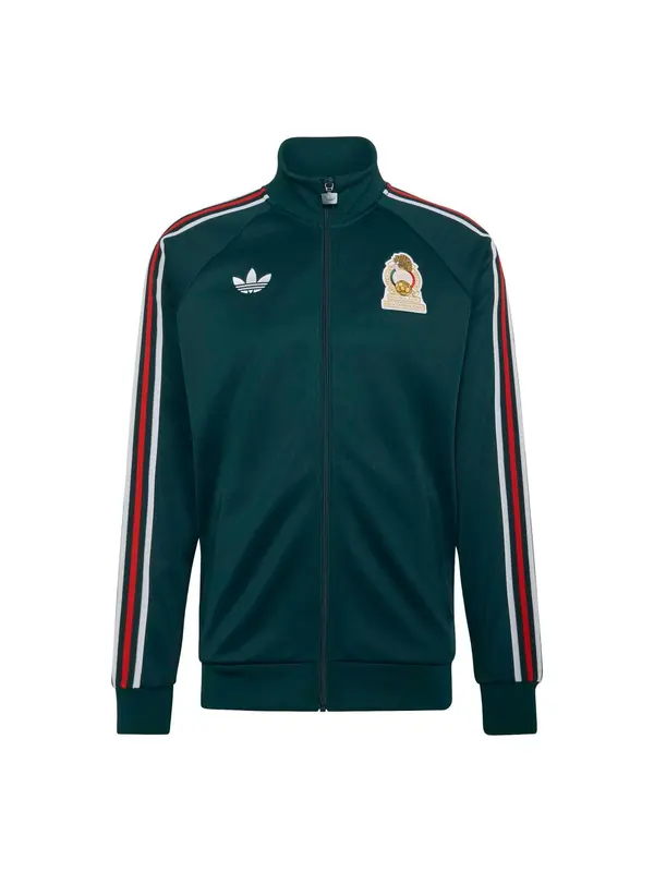 ADIDAS PERFORMANCE ADIDAS PERFORMANCE Jakna za vježbanje 'FMF OG'  smaragdno zelena / trešnja crvena / bijela
