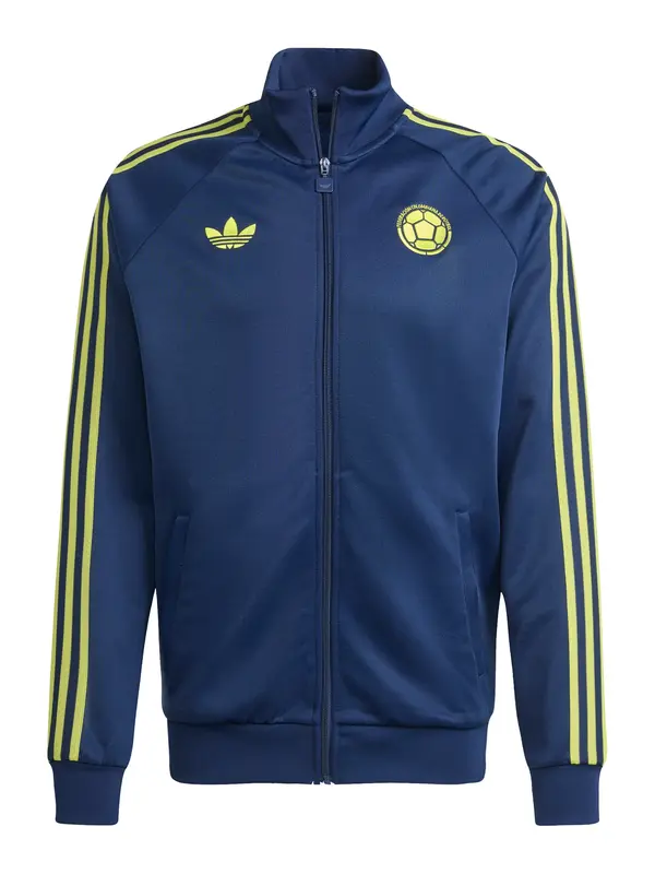 ADIDAS PERFORMANCE ADIDAS PERFORMANCE Jakna za vježbanje 'Kolumbien'  mornarsko plava / svijetložuta