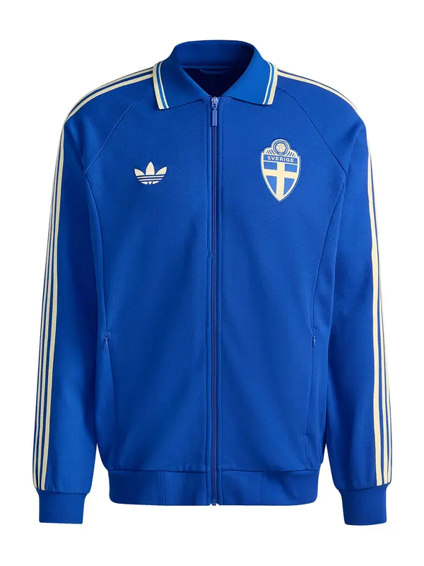 ADIDAS PERFORMANCE ADIDAS PERFORMANCE Jakna za vježbanje 'SVFF'  boja pijeska / plava
