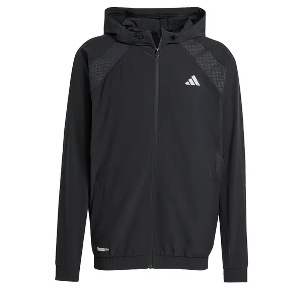 ADIDAS PERFORMANCE ADIDAS PERFORMANCE Jakna za vježbanje 'Tech Apparel'  crna / bijela