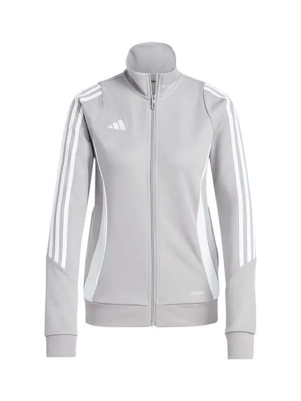 ADIDAS PERFORMANCE ADIDAS PERFORMANCE Jakna za vježbanje 'Tiro 24'  svijetlosiva / bijela