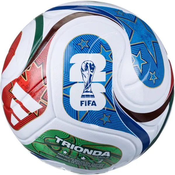 ADIDAS PERFORMANCE ADIDAS PERFORMANCE Lopta 'World Cup'  plava / zelena / crvena / bijela