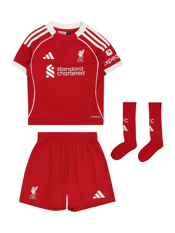 ADIDAS PERFORMANCE ADIDAS PERFORMANCE Odjeća za vježbanje 'FC Liverpool 25/26'  svijetlo crvena / bijela