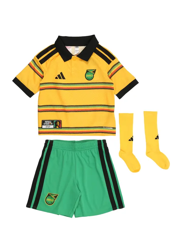 ADIDAS PERFORMANCE ADIDAS PERFORMANCE Odjeća za vježbanje 'JFF Mini'  zlatno žuta / sivkasto zelena / crvena / crna