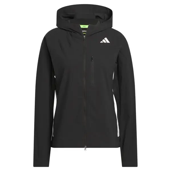 ADIDAS PERFORMANCE ADIDAS PERFORMANCE Sportska jakna 'ADIZERO''  crna / bijela