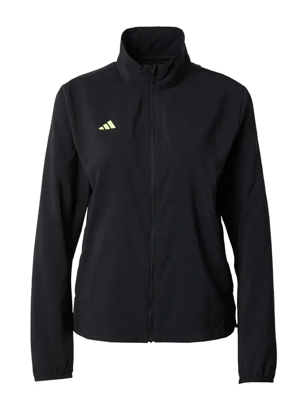 ADIDAS PERFORMANCE ADIDAS PERFORMANCE Sportska jakna 'Adizero Essentials'  limeta / crna