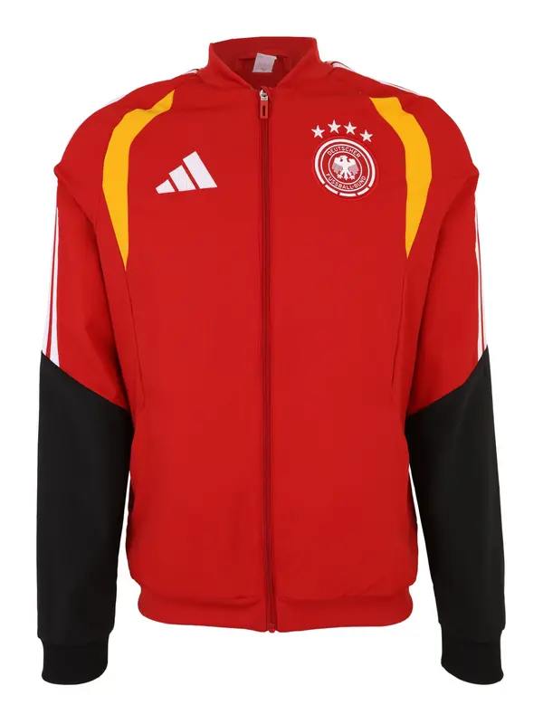 ADIDAS PERFORMANCE ADIDAS PERFORMANCE Sportska jakna 'DFB PRE'  med / crvena / crna / bijela