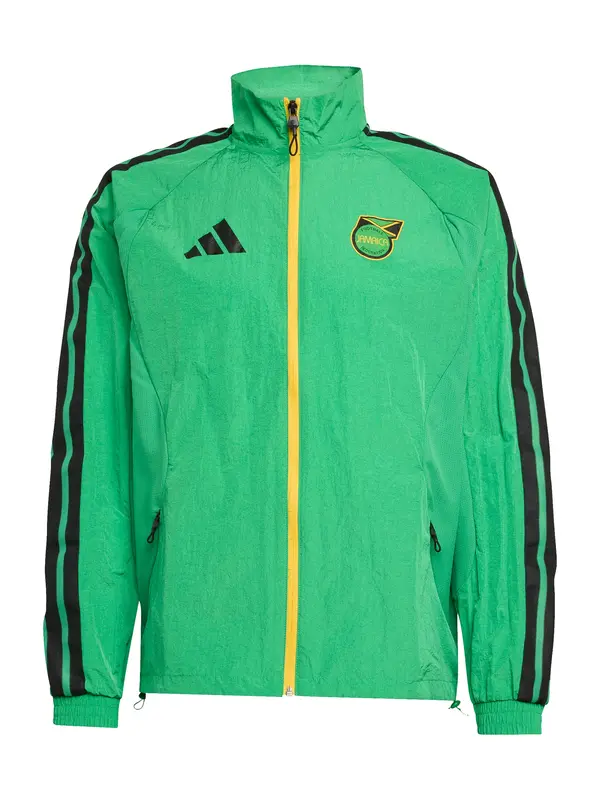 ADIDAS PERFORMANCE ADIDAS PERFORMANCE Sportska jakna 'JFF H AN'  žuta / zelena / crna