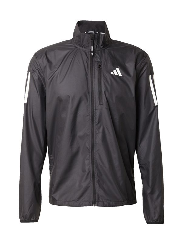 ADIDAS PERFORMANCE ADIDAS PERFORMANCE Sportska jakna 'Own The Run'  crna / bijela