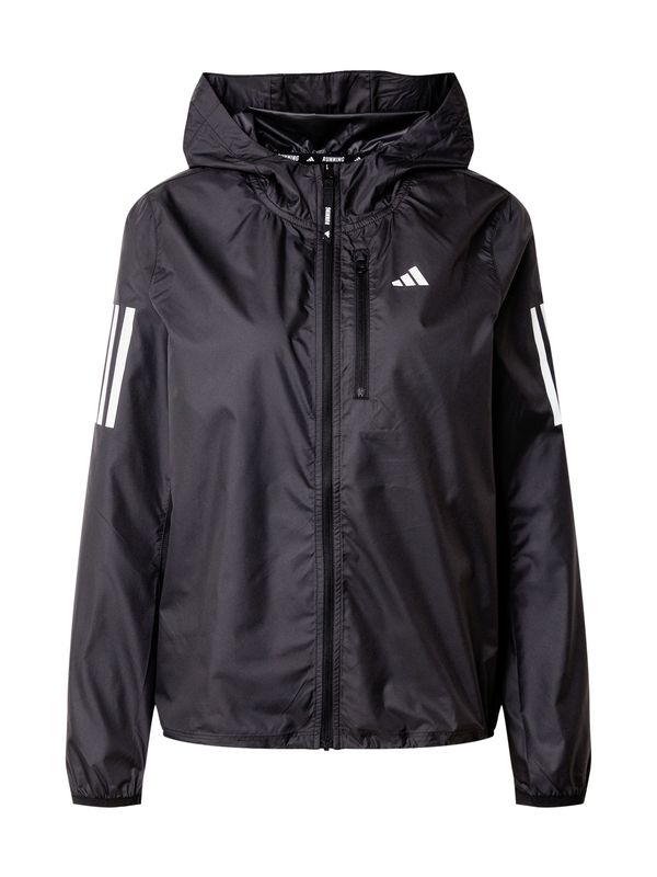 ADIDAS PERFORMANCE ADIDAS PERFORMANCE Sportska jakna 'Own The Run'  crna / bijela