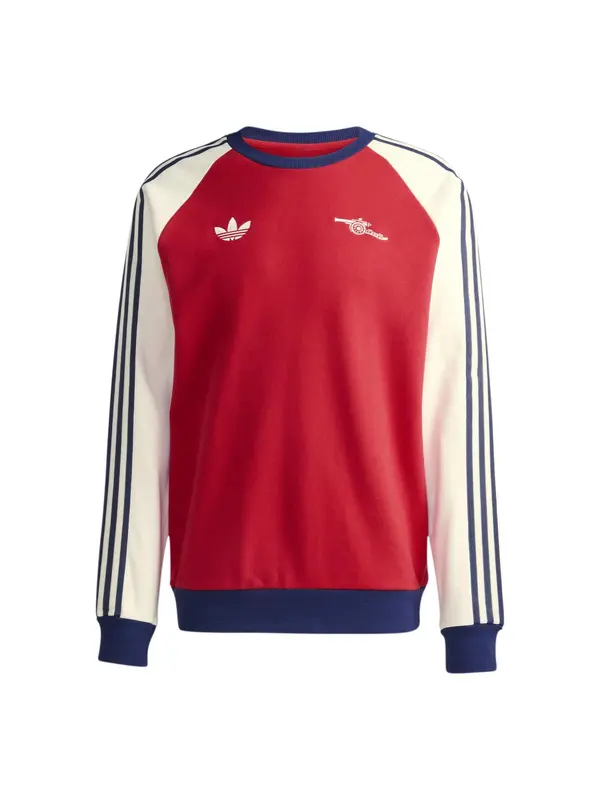 ADIDAS PERFORMANCE ADIDAS PERFORMANCE Sportska sweater majica 'AFC'  ecru/prljavo bijela / mornarsko plava / crvena / bijela