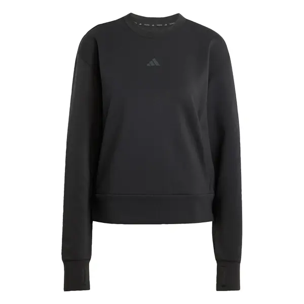 ADIDAS PERFORMANCE ADIDAS PERFORMANCE Sportska sweater majica 'D4T'  tamo siva / crna