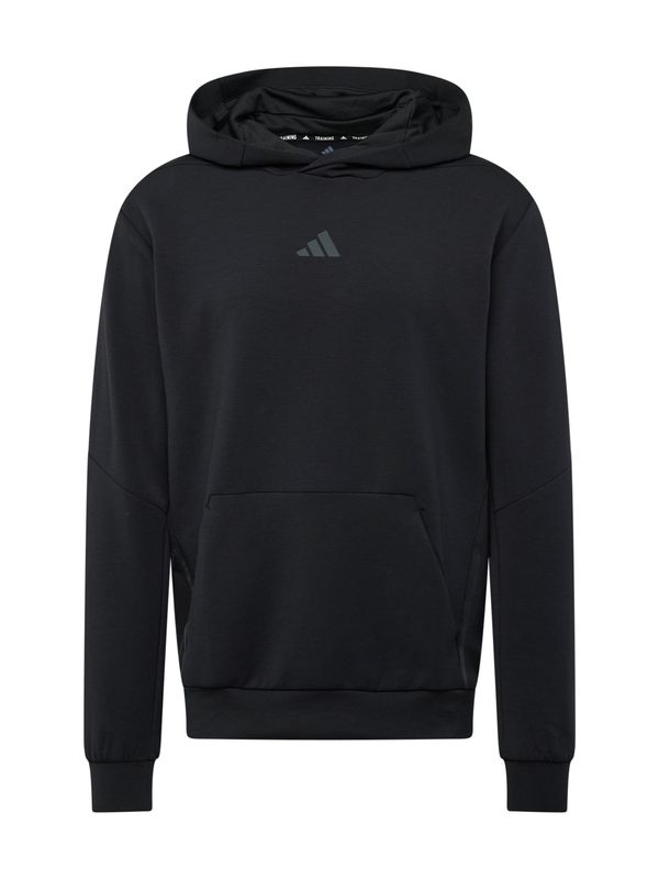 ADIDAS PERFORMANCE ADIDAS PERFORMANCE Sportska sweater majica 'Designed For Training'  siva / crna