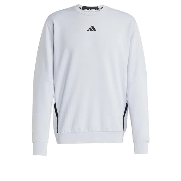 ADIDAS PERFORMANCE ADIDAS PERFORMANCE Sportska sweater majica 'Designed For Training'  svijetlosiva / crna