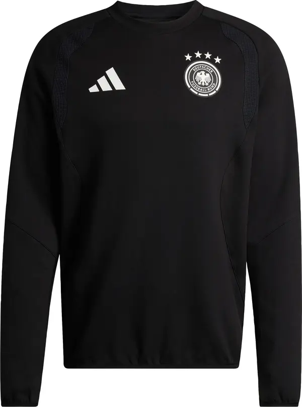 ADIDAS PERFORMANCE ADIDAS PERFORMANCE Sportska sweater majica 'DFB TT CR'  crna / bijela