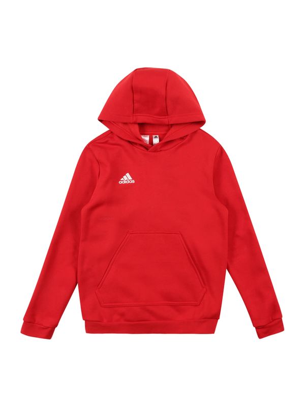 ADIDAS PERFORMANCE ADIDAS PERFORMANCE Sportska sweater majica 'Entrada 22'  crvena / bijela
