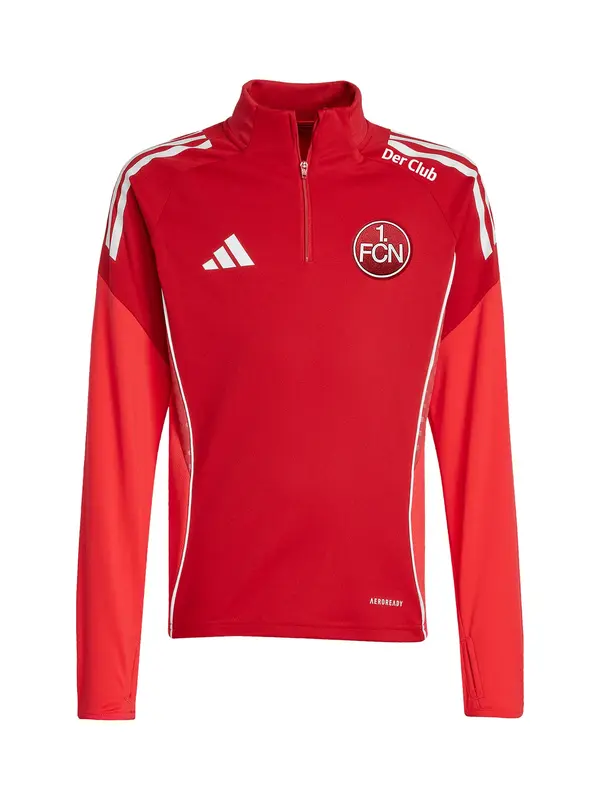 ADIDAS PERFORMANCE ADIDAS PERFORMANCE Sportska sweater majica 'FC Nürnberg'  crvena / crna / bijela