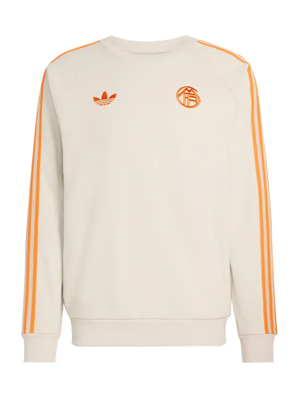 ADIDAS PERFORMANCE ADIDAS PERFORMANCE Sportska sweater majica 'FCB'  bež / narančasta