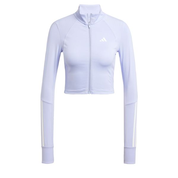 ADIDAS PERFORMANCE ADIDAS PERFORMANCE Sportska sweater majica ' Hyperglam'  ljubičasta / bijela