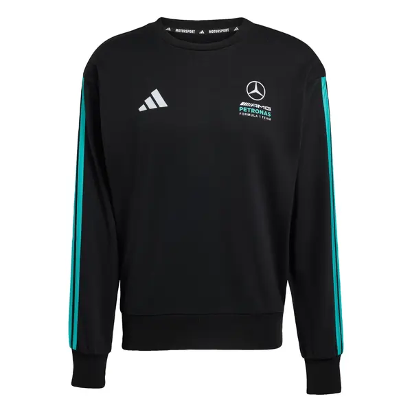 ADIDAS PERFORMANCE ADIDAS PERFORMANCE Sportska sweater majica 'Mercedes - AMG Petronas Formula 1 Team DNA'  tirkiz / crna / bijela