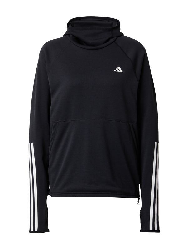 ADIDAS PERFORMANCE ADIDAS PERFORMANCE Sportska sweater majica 'Own The Run'  crna / bijela