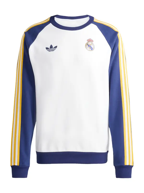 ADIDAS PERFORMANCE ADIDAS PERFORMANCE Sportska sweater majica 'Real Madrid'  morsko plava / žuta / bijela