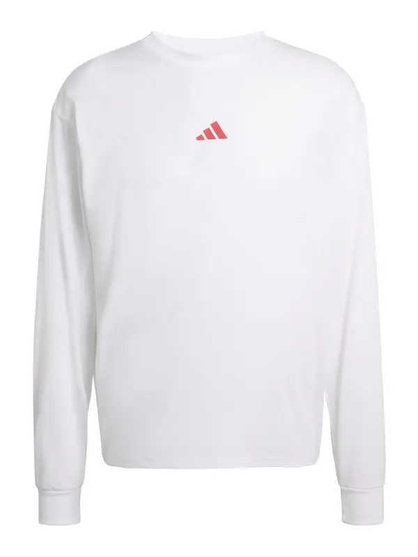 ADIDAS PERFORMANCE ADIDAS PERFORMANCE Sportska sweater majica 'RUNHARD'  crvena / bijela