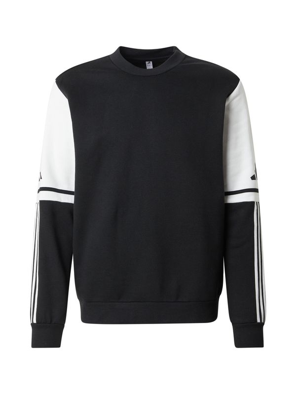Adidas ADIDAS PERFORMANCE Sportska sweater majica 'SQ25'  crna / bijela