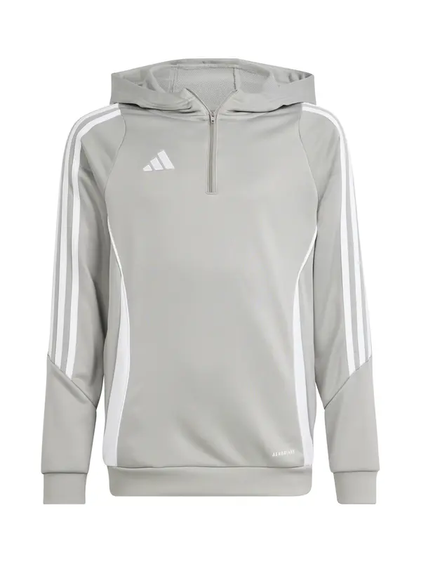ADIDAS PERFORMANCE ADIDAS PERFORMANCE Sportska sweater majica  svijetlosiva / bijela