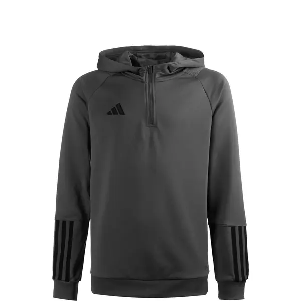 ADIDAS PERFORMANCE ADIDAS PERFORMANCE Sportska sweater majica 'Tiro 23 Competition'  tamo siva / crna