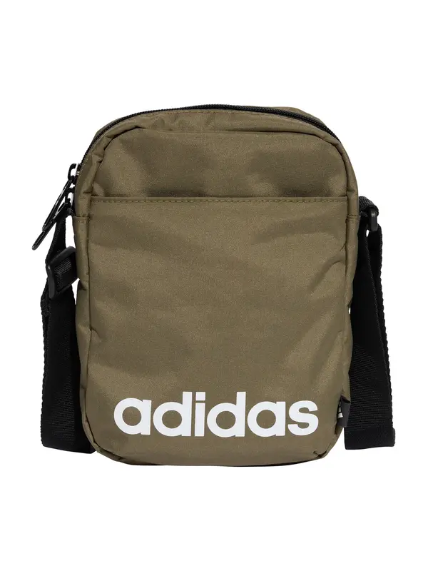 ADIDAS PERFORMANCE ADIDAS PERFORMANCE Sportska torba 'LINEAR'  maslinasta / bijela