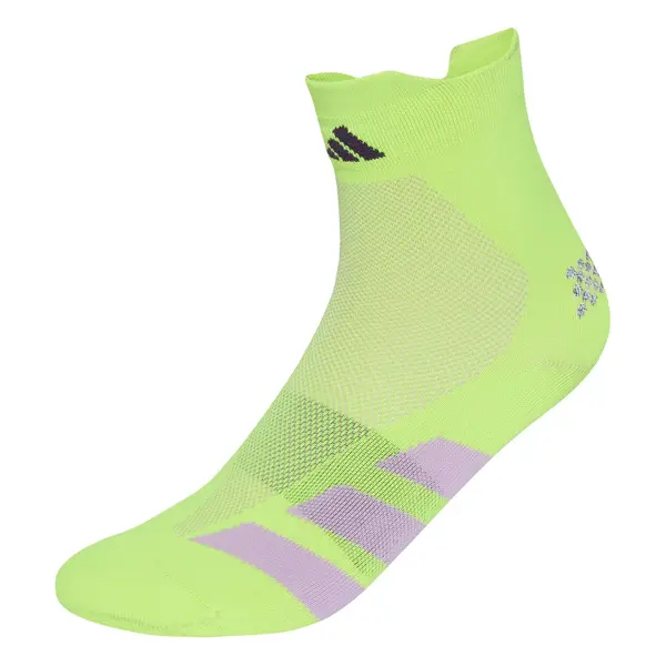 ADIDAS PERFORMANCE ADIDAS PERFORMANCE Sportske čarape 'Adizero'  neonsko žuta / lila / crna