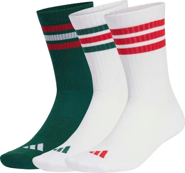 ADIDAS PERFORMANCE ADIDAS PERFORMANCE Sportske čarape 'ESS'  zelena / crvena / bijela