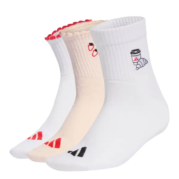 ADIDAS PERFORMANCE ADIDAS PERFORMANCE Sportske čarape 'Graphic 3 Pair Pack'  rosé / svijetlo crvena / crna / bijela