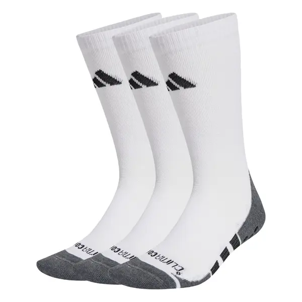 ADIDAS PERFORMANCE ADIDAS PERFORMANCE Sportske čarape 'Performance Grip CLIMACOOL Cushioned Crew 3 Pairs'  siva / crna / bijela