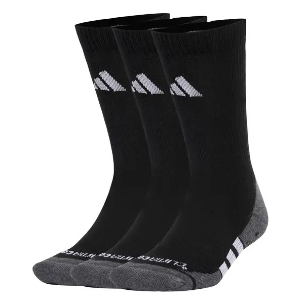 ADIDAS PERFORMANCE ADIDAS PERFORMANCE Sportske čarape 'Performance Grip CLIMACOOL Cushioned Crew 3 Pairs'  siva melange / crna / bijela