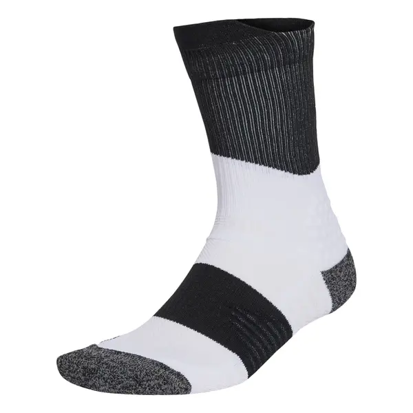 ADIDAS PERFORMANCE ADIDAS PERFORMANCE Sportske čarape 'RunxBoost'  siva melange / crna / bijela