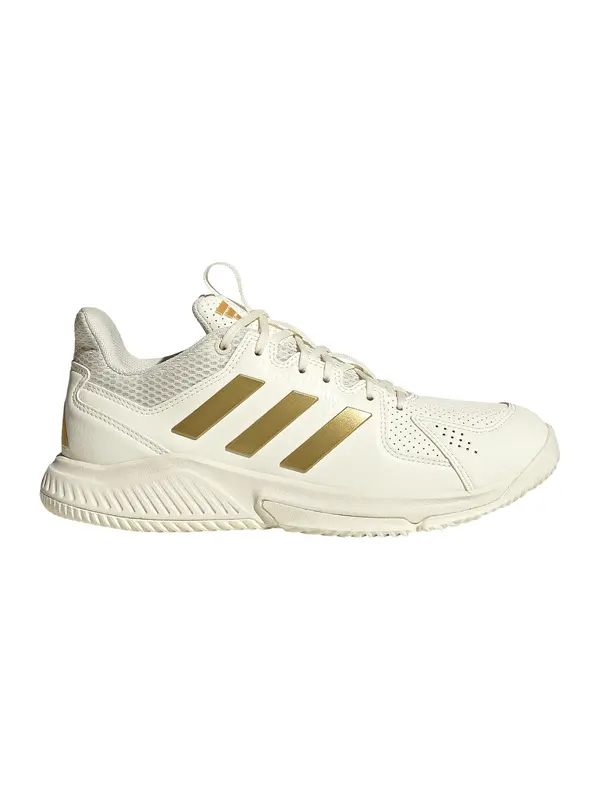 ADIDAS PERFORMANCE ADIDAS PERFORMANCE Sportske cipele 'Court Flight'  svijetlobež / zlatna