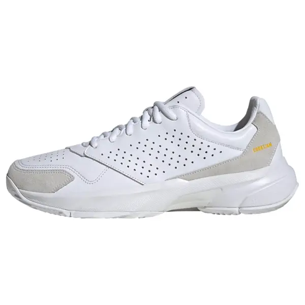 ADIDAS PERFORMANCE ADIDAS PERFORMANCE Sportske cipele 'Courtjam Control 3 Premium'  zlatno žuta / taupe siva / bijela
