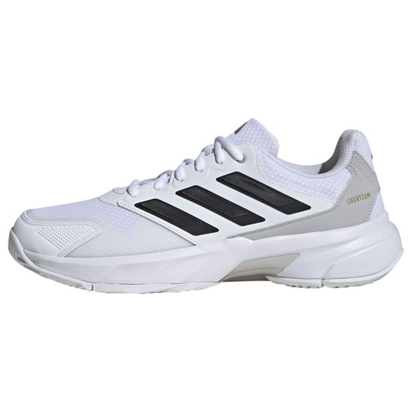 Adidas ADIDAS PERFORMANCE Sportske cipele 'CourtJam Control 3'  siva / crna / bijela