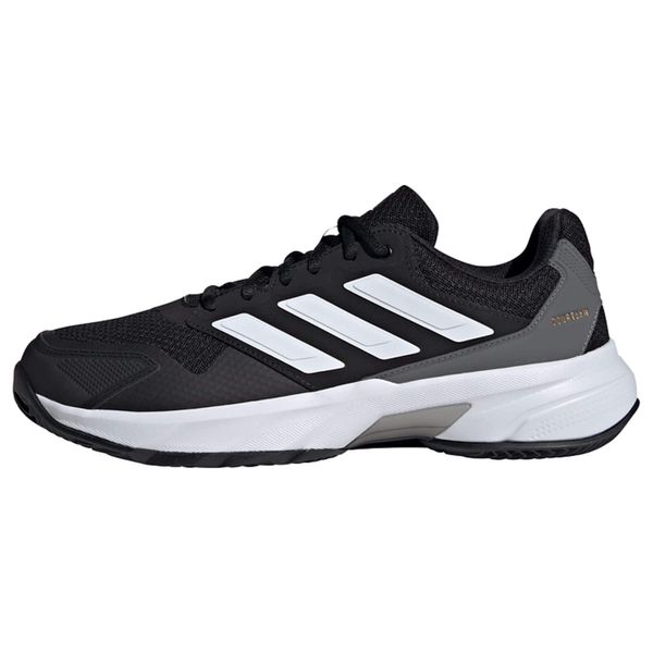 Adidas ADIDAS PERFORMANCE Sportske cipele 'CourtJam Control 3'  siva / crna / bijela