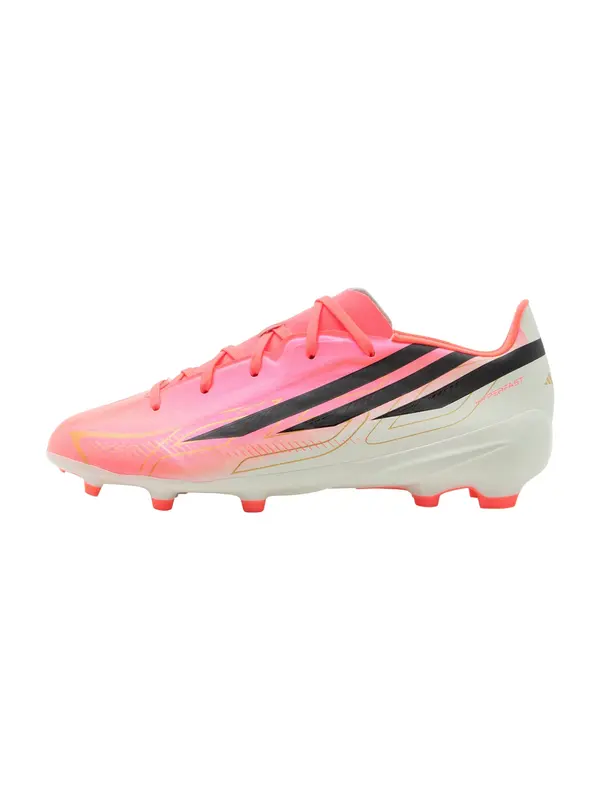 ADIDAS PERFORMANCE ADIDAS PERFORMANCE Sportske cipele 'F50 HYPERFAST LEAGUE'  zlatna / koraljna / crna / bijela