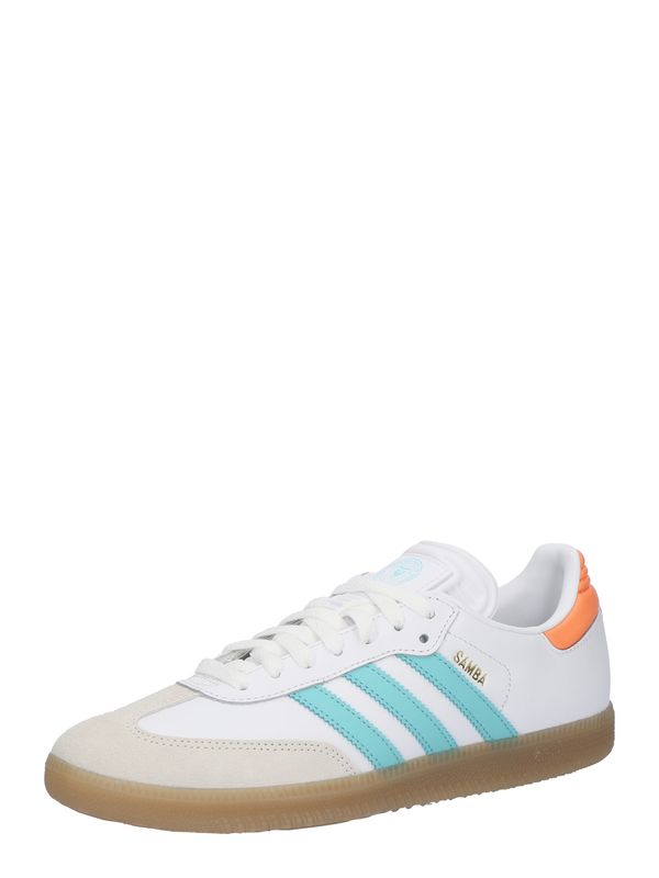 ADIDAS PERFORMANCE ADIDAS PERFORMANCE Sportske cipele 'SAMBA'  akvamarin / taupe siva / narančasta / bijela