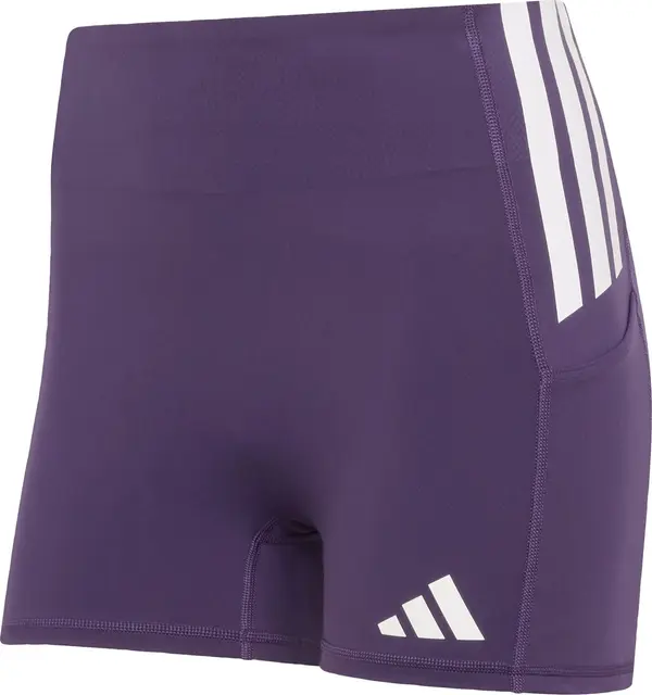 ADIDAS PERFORMANCE ADIDAS PERFORMANCE Sportske hlače 'Adizero'  patlidžan / bijela